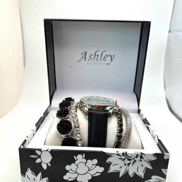 Ashley Princess Watch and Bracelet Gift Box - Picture 1 of 5